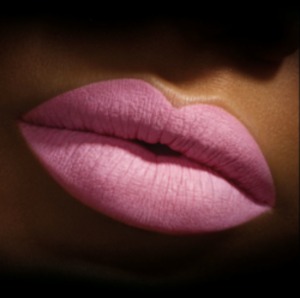 I don't who this is. But this lipstick shade is gorgeous. 
