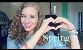 I ♥ Spring Tag
