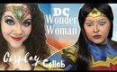 Wonder Woman Body Paint Cosplay -Collab with Sara Marie Marks- (NoBlandMakeup