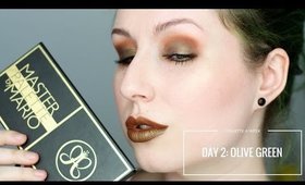 1 PALETTE FOR A WEEK (ABH MASTER PALETTE BY MARIO) - DAY 2: OLIVE GREEN