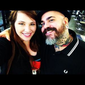 James Vincent makeup artist and artistic director for 'The Makeup Show' came to my school today and did a demo! He is so talented and awesome! Can't wait to attend the makeup show on November 5th!