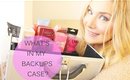 WHAT'S IN MY BACKUPS CASE ??? | TheInsideOutBeauty.com by Heidi