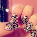Sequinned Nails