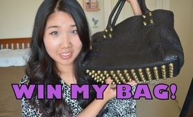 BagInc Melrose Glam Samurai Leather Bag Review ♥ What's In My Bag