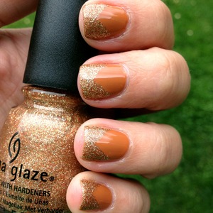 All from China Glaze's On Safari collection :)