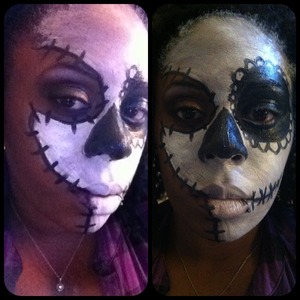 A play on the day of the dead... Took the pic wit my phone