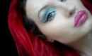 blue  eyeshadow for a red head