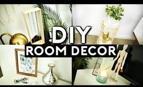 DIY ROOM DECOR! (TUMBLR INSPIRED) MINIMAL & CHEAP 2017