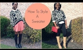 Fall + Winter Fashion: How to Style A Sweater || trendyshoppers