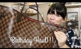 BIRTHDAY HAUL and BTS at my 40th Birthday!!!
