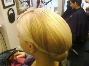 Fabulous Barbie-Blown-up-Volume Wedding Hair, Heather 112611