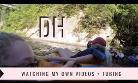 Daily Hayley | Watching My Own Videos + Tubing!