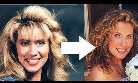 My Mom's Curly Hair Journey | WITH PICTURES!!  India Batson