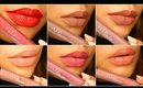 LIPSWATCH| HUDA BEAUTY Liquid Lipstick Swatches & Review | MAC NC42 Brown Tan Mixed