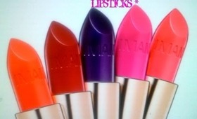 IMAN LUXURY LIPSTICKS! NEW SHADES!