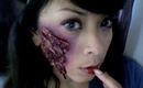 DIY Scar Makeup tutorial for halloween!