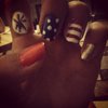 Late Fourth of July nails!