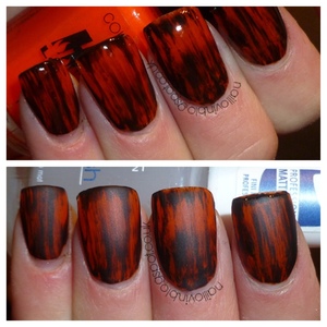 My late Halloween mani now up on the blog naillovin.blogspot.co.uk

We're going for a moldy pumpkin look!