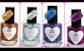 Candy Lacquer Nail Polish Swatches