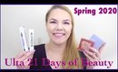 Ulta 21 Days of Beauty Spring 2020 Haul