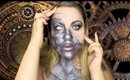 Halloween Tutorial: Cyborg Women - Mujer Robot Maquillaje Fantasia