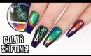 WOW! Color Changing MOOD RING Nails!