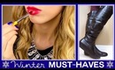 ♥ Winter Beauty & Fashion Must-Haves!! ♥ & Bloopers!