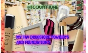 DISCOUNT JUNE: FAV FOUNDATIONS & POWDER!