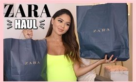 TRY ON SPRING ZARA HAUL | Diana Saldana