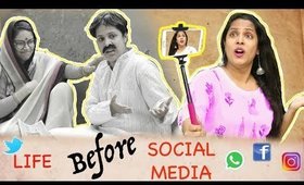 LIFE Before SOCIAL MEDIA - Then vs Now ..| #Fun #Sketch #Roleplay #ShrutiArjunAnand
