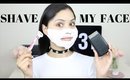 How I Shave My Face + Tips Removing Scars | Diana Saldana