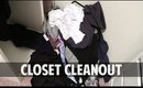IMPROMPTU CLOSET CLEANOUT - vlog