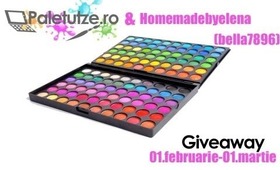 GIVEAWAY PALETA 120 DE CULORI PALETUTZE.BLOGSPOT.COM