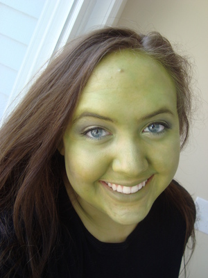 Elphaba (or The Wicked Witch of the West) makeup