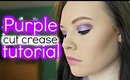 Purple Cut Crease Eye Makeup Tutorial