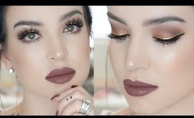 Rose Gold | NEW YEARS EVE MAKEUP TUTORIAL