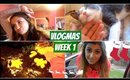 Vlogmas Week 1 - Christmas Cookies, Shopping, & School