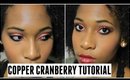 Cranberry Copper Makeup Tutorial