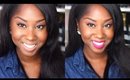 Airbrush Makeup Look featuring two lip color options & Luminess Air