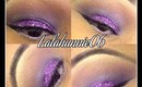 Glitter Purple Smokey Eye | Tutorial