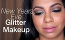 Easy New Years Eve Glitter Makeup Tutorial | YazMakeUpArtist