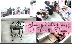 Makeup Collection and Vanity Tour! -  Belinda Selene