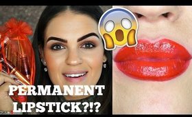 PERMANENT LIPSTICK?!?! (NOT A TATTOO!!)