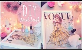 ♥ DIY Nail Desk- Easy & Inexpensive ♥