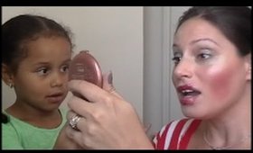 TAG VIDEO, MY DAUGHTER DOES MY MAKEUP