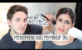 My Boyfriend Does My Makeup Tag | What I Heart Today