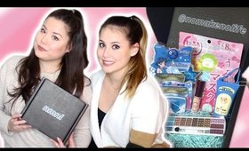 Unboxing of Nomakenolife (nmnl) With My Sister | Japanese Beauty Box ♡