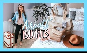 AIRPORT OUTFIT IDEAS & BEST TRAVEL ACCESSORIES TO MAKE YOUR LIFE EASIER