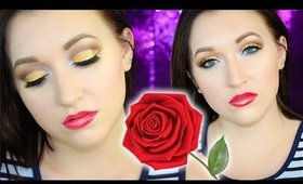 BEAUTY AND THE BEAST Inspired Eye Makeup Tutorial