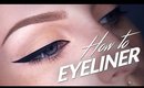 HOW TO PERFECT WINGED EYELINER / My favourite product + types